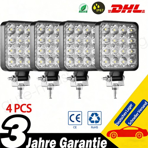 Led arbeitsscheinwerfer kfz - 4x,