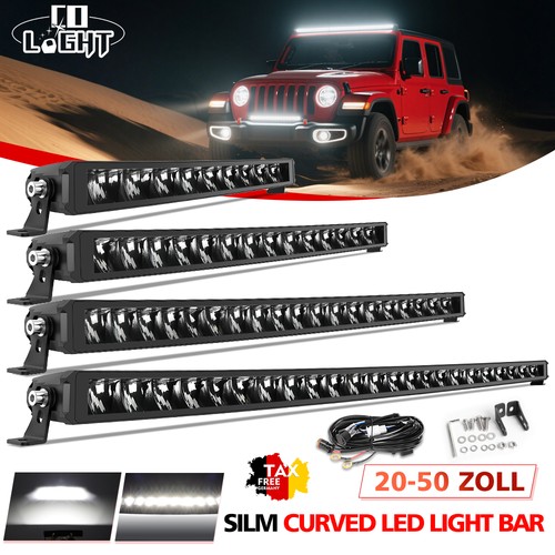 Curved led light bar 50 - curved,
