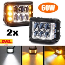 2X LED Arbeitsscheinwerfer