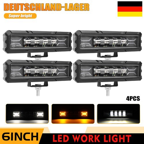 Led fernscheinwerfer 157mm - 4x,