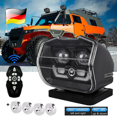 Led suchscheinwerfer 360 - suchscheinwerfer, 360°