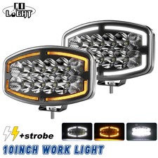 2x LED Fernscheinwerfer 9 Zoll