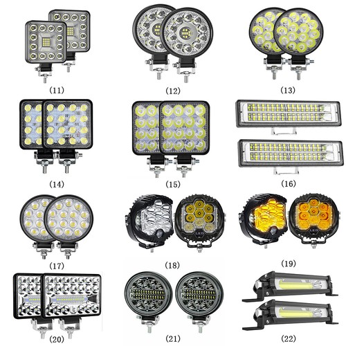 Led arbeitsscheinwerfer - 2x,