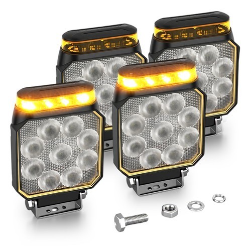 Led arbeitsscheinwerfer - 4x,